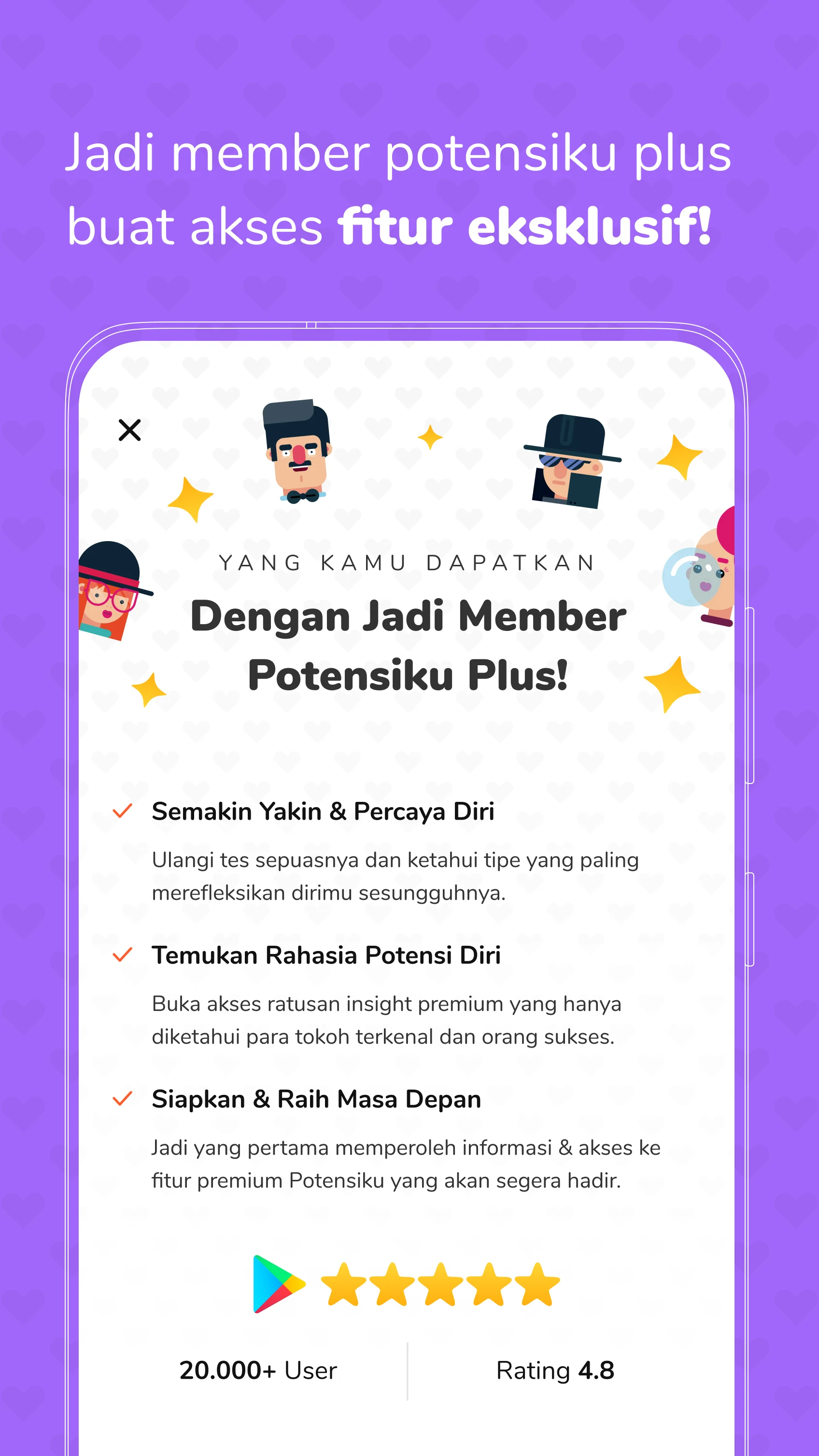 Potensiku - Tes Kepribadian screenshot